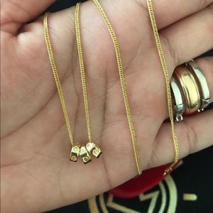 18” 18k Real Gold Neclace